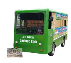 Xe điện 4 bánh chở 30 học sinh - Thiết Bị Xăng Dầu Bằng Việt - Công Ty TNHH Thiết Bị Và Công Nghệ Bằng Việt